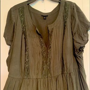 Green size 3 torrid dress